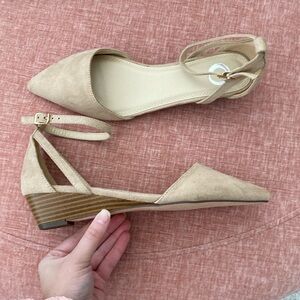 Journee Reba Ankle Strap Flats